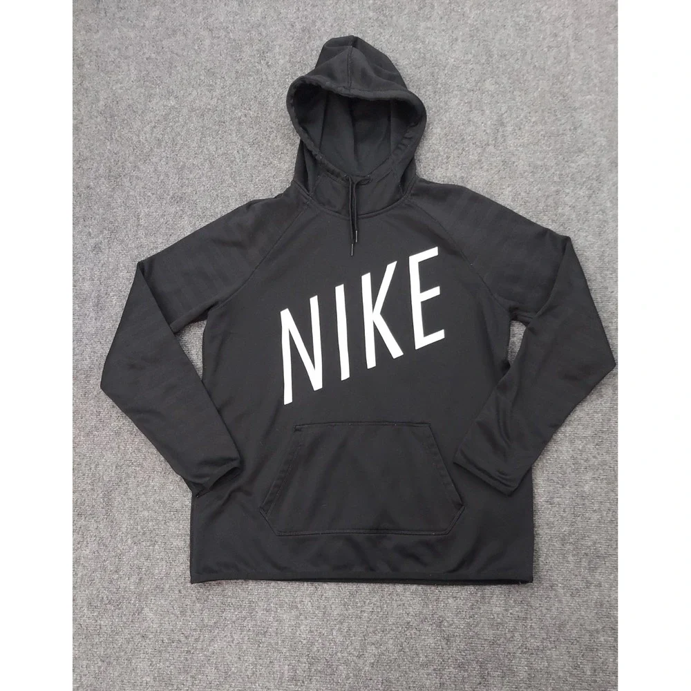Lot 3 NIKE UNDER ARMOUR Sweat Shirt Hoodie Mens Large Black Pullover Athletic